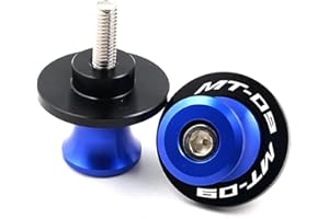 CCYYMOWOK Pour Yamaha MT09 Accessoire MT 09 FZ09 2014-2022 Moto Diabolos 6mm Fourches Slider Stand Vis