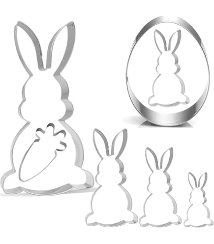 Stampino Coniglio Gigante Dr. Oetker - Acciaio Inossidabile, 20cm, Per Dolci E Biscotti