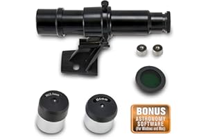 Celestron 21024-ACC FirstScope Accessory Kit, 6 piece, Black