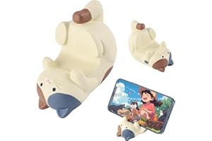 SOPHISTICATE Support de Téléphone Portable pour Chats, Mignon Chat Support Universel de Téléphone Portable, Funny Cat Holder pour le Bureau Téléphones Portables Bureau,Décoration de Table Modélisation Accessoires