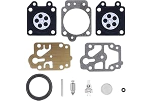 ZAMDOE Vergaser-Reparatursatz Membrandichtungssatz für TU26 CG330 CG430 CG520 Freischneider für Echo SRM260 SRM2601 SRM261 SRM2400 330 für Honda GX25 GX35 HHB25 HHH25 für Walbro WYL-240-1 D20-WYJ
