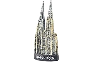 WEDARE MAGNET SOUVENIR Kolner Dom 3D Katedra w Kolonii Niemcy Magnes na lodówkę Turystyczne Podróże Pamiątki Ręcznie robione Żywica Rzemiosło Magnetyczne Naklejki Dom Kuchnia Dekoracja Lodówka Magnes Kolekcja Prezent