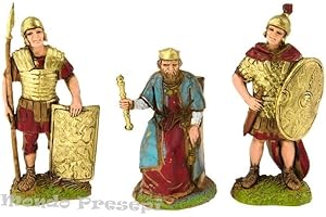 Desconocido Générique Re Erode con 2 Soldados Romanos, 6 cm