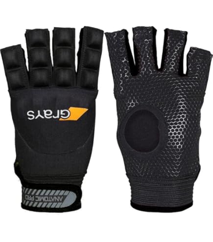 Field Hockey Gloves Both Hands Grays Touch Pro Left Hand Hockey