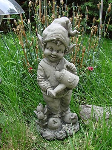 Gnom Fritzchen Figur Zwerg Gartenzwerg Frostfest