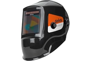 DOKA Careta Soldar Automatica 103x90 mm DIN 16 DIN 3/4-8/9-13 Real Color Mascara Soldar Mascara Soldar Automatica Mascara Soldar Mascara de Soldar MMA|MIG|mag|TIG|ARC Careta de Soldar Careta ULTIMA10