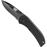 CAT DA980008 Kemer Askı Kancalı Katlanabilir 16CM Paslanmaz &Ccedil;elik Siyah Kamp &Ccedil;akısı Bı&ccedil;ağı