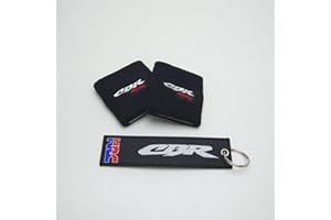 POKVEA Motorcycle Front Fluid Oil Brake Reservoir Sock Cover For CBR 1000RR 600RR 600 F4S F4i 250R 900RR HRC CBR Fireblade (Color : 4)