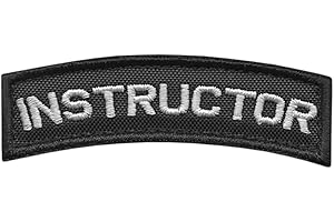 LEGEEON Instructor Shoulder Tab Contractor Army Morale Tactical Fastener Patch