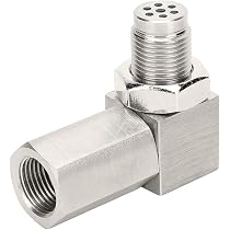 Rallonge De Sonde Lambda M18x1,5 - Acier Inox, 90°, Pour Supprimer Erreur Moteur Après Retrait Catalyseur, Lot De 3