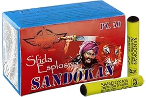 Trischitti Sfida Esplosiva: Petardo Sandokan K1 / Cat.1 - Confezione da 50 pezzi