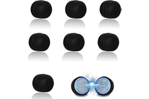 MUZHUPGUZ 8 Pcs Hijab Magnets, Magnetic Hijab Pins Black, No Snag Hijab Magnets Pinless Broches Pins, Multi-Purpose Magnetic Scarf Clasps for Women Men Clothing Clothes Scarf Pin