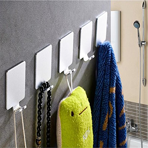 Preisvergleich Produktbild Kleiderhaken Aluminium Garderobe Wandhalterung Badezimmer Nach der Tür Einzelhaken an der Wand Kleiderhaken, C1