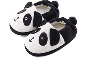 LACOFIA Pantofole Peluche Coniglio Invernali per Bambini in Gomma Antiscivolo