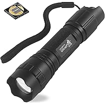 Torcia Infrarossi ULTRAFIRE 850nm Per Visione Notturna - Per Caccia E Osservazione Notturna - Messa A Fuoco Regolabile