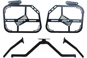 GP Kompozit Side Carrier Pannier Rack Black Compatible For KTM 790 Adventure / 790 Adventure R / 890 Adventure 2021-2023