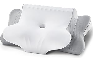 FAIORD Nackenkissen Kopfkissen, Memory Foam Kissen Ergonomisches Kopfkissen, Nackenstützkissen für Seitenschläfer, Rücken und Bauchschläfer