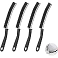 SUOXU Cleaning Brush UK Hard Bristle Crevice Cleaning Brush,Multifunctional Gap Cleaning Tool Cleaner Scrub Brush,Grout Brush Magic Brush,Cleaning Supplies for Household Use,Home,Kitchen,Bathroom