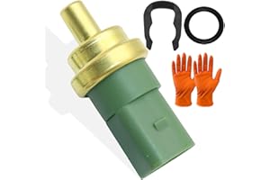 ZAMDOE 059919501A 1100619 158-0629 Sensor de Temperatura del refrigerante del Motor para Volkswagen Beetle Golf Jetta Eurovan para VW para Passat para Cabrio para Audi A4 S4 RS4 RS6 A6 TT S6 A8 S8