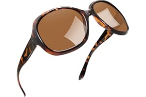 Joopin Lunettes de Soleil Femme Polarisées Grand Cadre Style Rétro Papillon Protection UV400