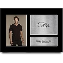 HWC Trading A4 Jensen Ackles Doğaüstü Hediyeler TV Şovu Hayranları