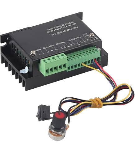 DC 6-60 V 400 W BLDC Motor-Controller – Dreiphasige PWM Hall-Steuerplatine Für 12/24/48 V Bürstenlose Motoren
