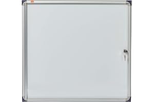 Nobo, 1900847, Tableau d'Affichage - Vitrine d`intérieur extra plate à fond magnétique, 6xA4