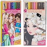 Bundle Buy TopModel - Top Model Skin & Hair 12 Pencil Set & Top Model Coloured 12 Pencil Set