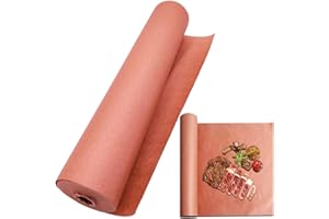 ZYNERY Pink Butcher Paper Roll, Perfect Cooking of Juicy, Multifunctional Butcher Paper for Grill, Smoker, Barbecue and Oven,40 cm x 60ft