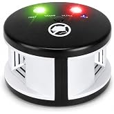 Coverzone Triple Rodent Chaser Ultrasonik Fare Sı&ccedil;an ve Sincap Uzaklaştırıcı, Basın&ccedil; Dalgalı 4 Fonksiyon, 100Hz-65.000Hz, 9V 