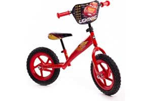 Huffy Chłopcy i dziewczęcy Disney Cars rower biegowy, czerwony, mały