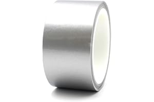 Finest Folia 10m Strisce adhesive decorative per auto moto barca e modellismo in vari colori autoadesive Lunghezza (40mm, Grigio argento)