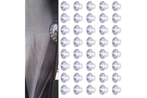 LDHHYH 40 PCS Limpets for Caravan Awning, 45mm Awning Suction Cups, High-Grip Caravan Awning Suction Cups, Limpets for Awning, Boat, Caravan Van,Camper, Motorhome Side Canopy Fixing