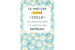 Agenda maestra 2023 2024: Pianificatore settimanale, (A4) | Regalo maestra asilo fine anno personalizzato elementare.... | Idee Regali Maestra