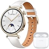 HUAWEI WATCH GT 4 41mm Smartwatch, Batteria fino a 7 giorni, Android e iOS, Analisi calorie, Monitoraggio avanzato della salu