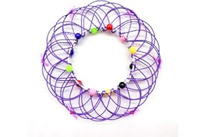 URFEDA Panier de fleurs mandala magique fait à la main en fil métallique pour enfants et adultes