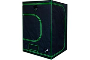 Kingpower 140 x 140 x 200cm Grow Tent Box Interno Serra Coltiva la Tenda Idroponica Gabinetto di Alevamento