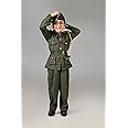 BookMyCostume Subhash Chandra Bose Freedom Fighter Kids Fancy Dress Costume - Green 7-8 years