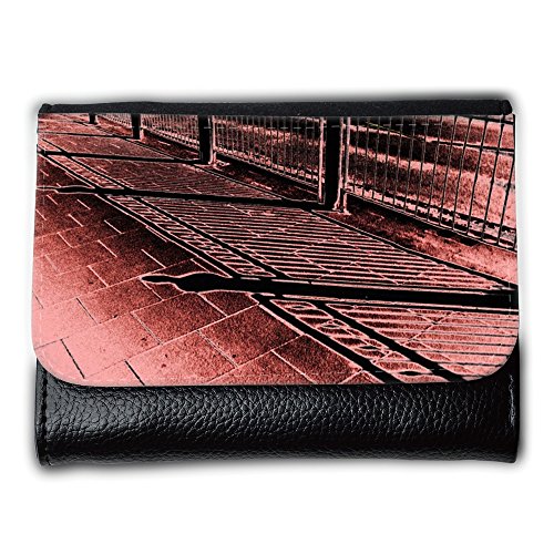 Preisvergleich Produktbild Portemonnaie Geldbörse Brieftasche / / M00158132 Geländer Lichteffekt Nachtschatten / / Medium Size Wallet
