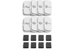 FIVEMILEBRO 16 pièces Filtre Fontaine Eau Chat, filtres de Fontaine pour Chats, avec éponges de préfiltration, compatibles avec Petlibro 2,5 litres Dockstream Fontaine pour Chats