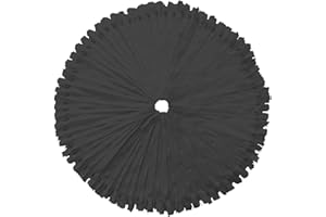 DOITEM 100pcs 23cm / 9 Pulgadas Nylon Bobina Cremalleras para Coser y Manualidades 7 Colores, Negro