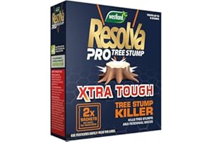 WESTLAND Resolva Xtra Tough Tree Stump Killer Sachets, 2 x 100 ml