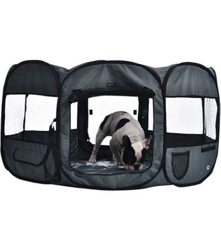 Recinto Pieghevole Per Animali - Gabbia Portatile Per Conigli, Criceti, Gatti, Interno Ed Esterno - Foto 6