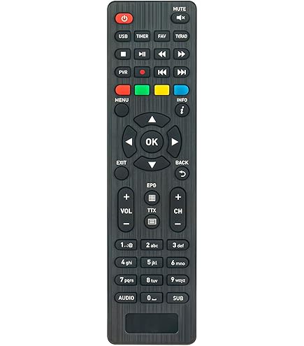 Control Remoto De Sustitución Para Telesystem TS6809-T2-HEVC