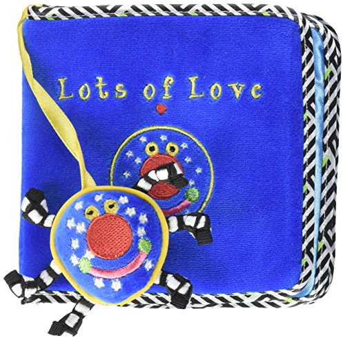 Manhattan Toy Whoozit Lots of Love Soft Activity Book Baby Toy