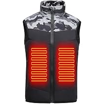 Gilet Chauffant Enfant USB - 3 Niveaux De Température, Lavable - Pour Ski, Plein Air