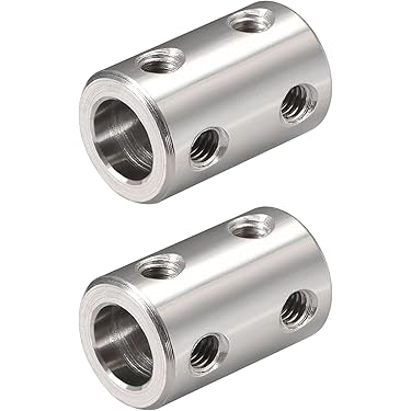 Giunto Flessibile Per Albero 12mm - Lega Alluminio, 30mm Lunghezza, Per Fai Da Te