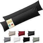 Blumtal Pillow Cover for Side Sleepers - 40 x 145 cm, 2 Pack - Oeko-Tex Certified, Extra Soft and Machine Washable - Pillow -