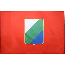 Bandiera da tavolo ligure - regione Italia 15x10cm - Compra/Vendita Bandierina della Liguria 10 x 15 cm