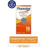 Pharmaton Vitality 60 Tablet - Ginseng G115, Multivitamin ve Mineraller